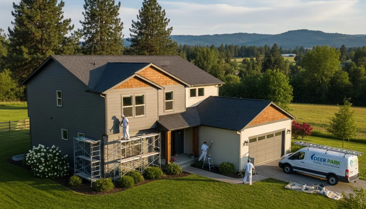 Professional house painters in Spokane WA providing quality residential painting services
