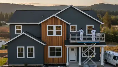 Professional house painters in Spokane WA providing expert exterior painting services