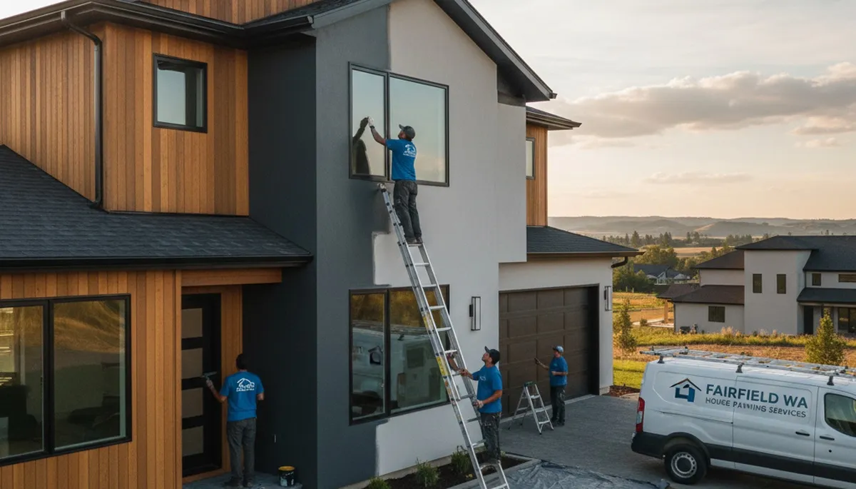 Professional house painters serving Spokane WA homes with expert exterior and interior painting services