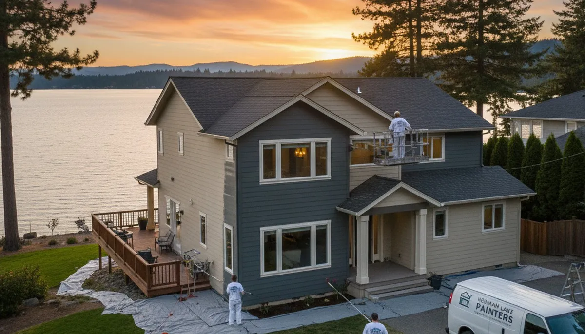 Professional house painting service in Spokane WA by expert residential painters