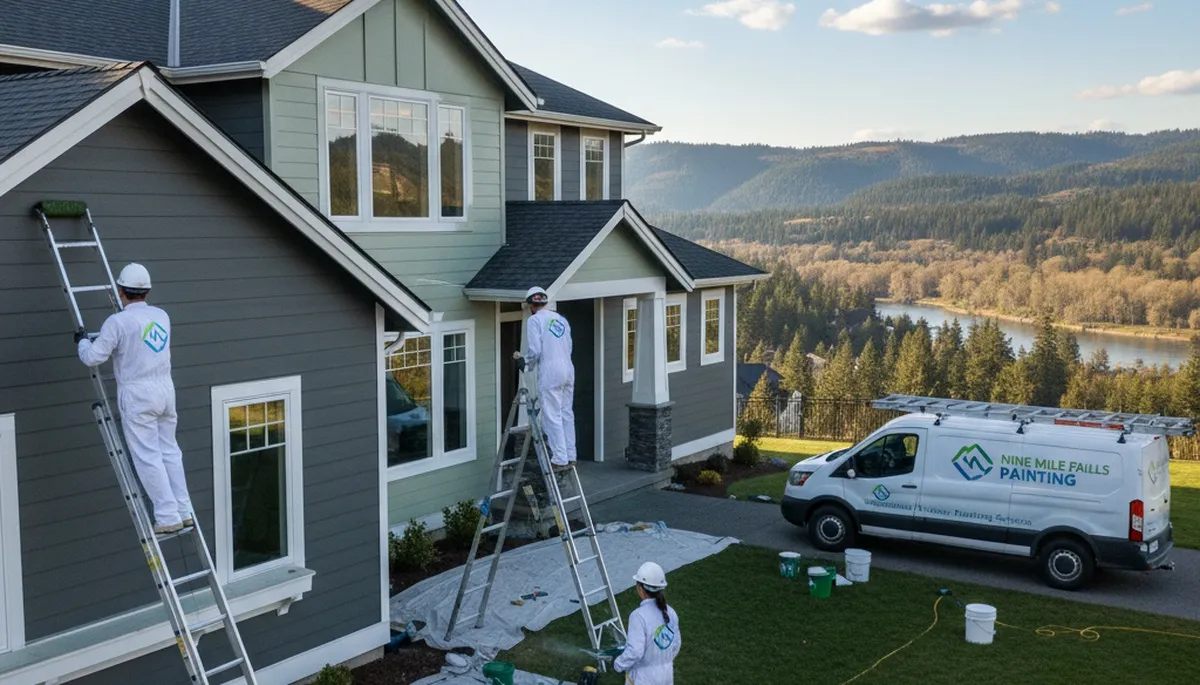 Professional house painting service in Spokane WA by expert residential painters