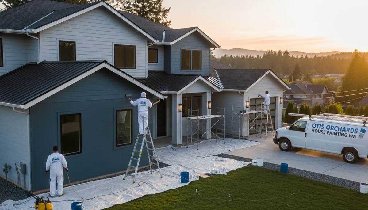 Professional house painting service in Spokane, WA by Painters Spokane WA