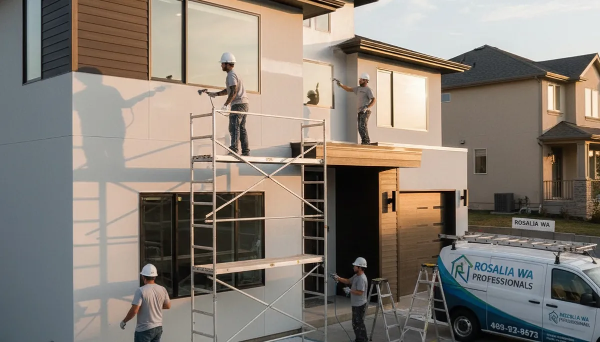 Professional house painters in Spokane WA providing quality exterior home painting services